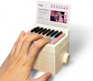 Taylor Piano Calendar, With 52 Weeks of Music Sheets, Playable Mini Piano Calendar 15 Keys Taylor Gifts (White) Aesthetic Cards, Mini Piano, Taylor Gifts, The Godmother, Instax Mini 9, Xmas 2024, The Scientist, 52 Weeks, Music Sheets