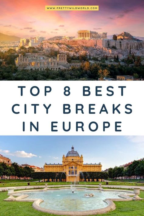 City Breaks in Europe | european city breaks, city breaks europe, best european city breaks, city breaks europe destinations, places to travel in europe, trip to europe, europe travels, europe trip, travel to europe #europe #traveldestinations #traveltips #bucketlisttravel #travelideas #travelguide #amazingdestinations #traveltheworld via @prettywildworld Best City Breaks Europe, Places To Travel In Europe, Europe Trips, City Breaks Europe, City Holiday, European Trip, Travel In Europe, Switzerland Cities, European City Breaks