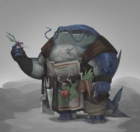 Catfish Character Design, Dnd Tortle Character Art, Locathah Character Design, Dnd Pirate Art, Fishman Oc, Pirate Character Art, Pirate Concept Art, Npc Art, Dnd Character Art