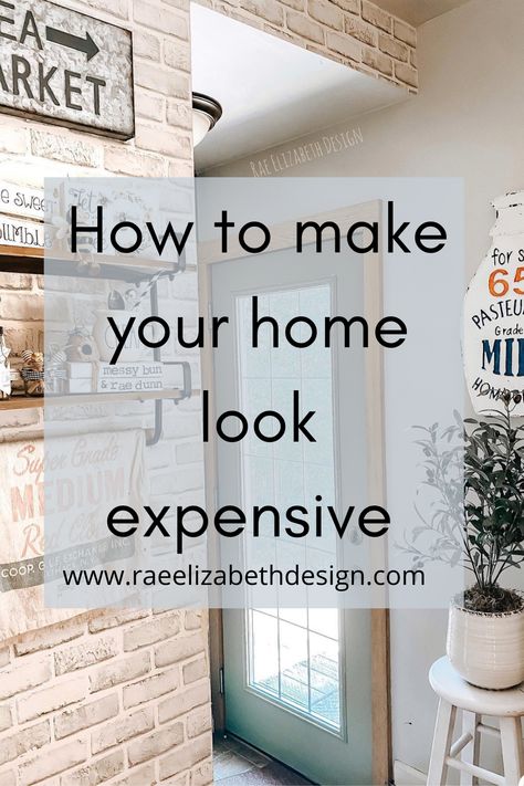 Make Your Home Look Expensive, Expensive Decor, Small Studio Apartments, Colorful Outfits, Studio Apartment Ideas, Look Expensive, Living Room On A Budget, Studio Apartment Decorating, Home Upgrades