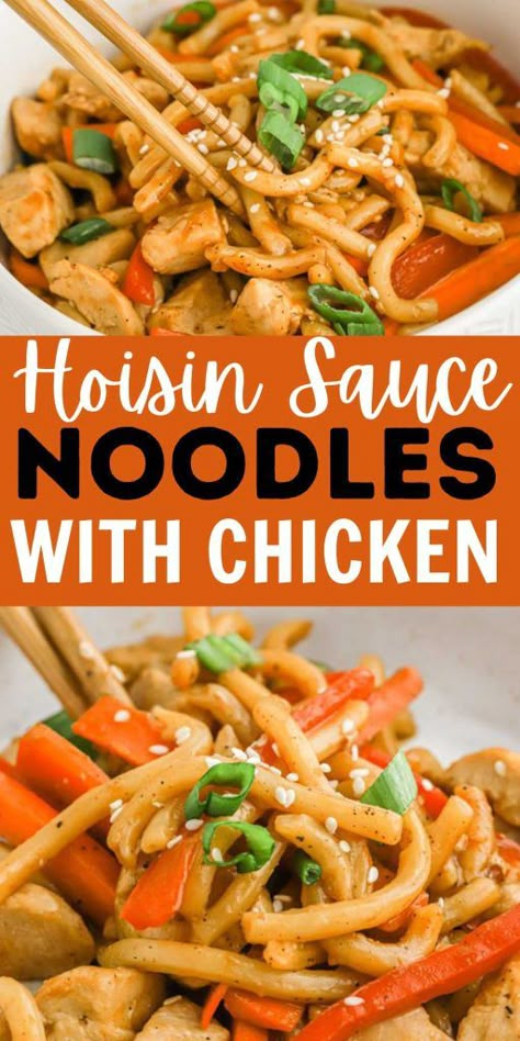 Asian Recipes With Hoisin Sauce, Hoisin Stir Fry Sauce, Hoisin Sauce Noodles, Chicken Hoisin Recipes, Hoisin Sauce Recipe Stir Fry, Recipes Using Hoisin Sauce, Hoisin Sauce Recipe Dishes, Hoisin Noodles, Recipes With Hoisin Sauce