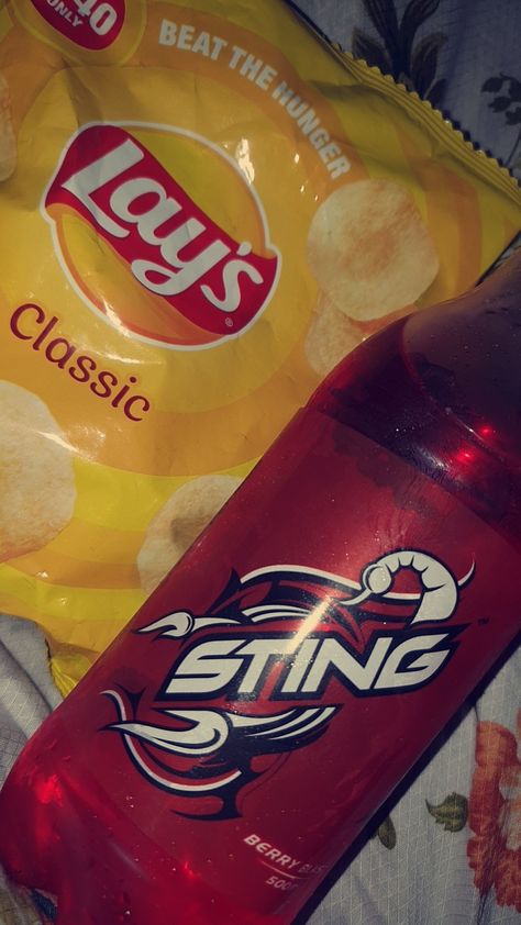 Coldrinks Image Snap, Sting Bottle, Lays Snap, Sting Snap, Snap Streak Food, Sting Drink, Fake Snap Food, Cold Drink Snap, Snap Food Home