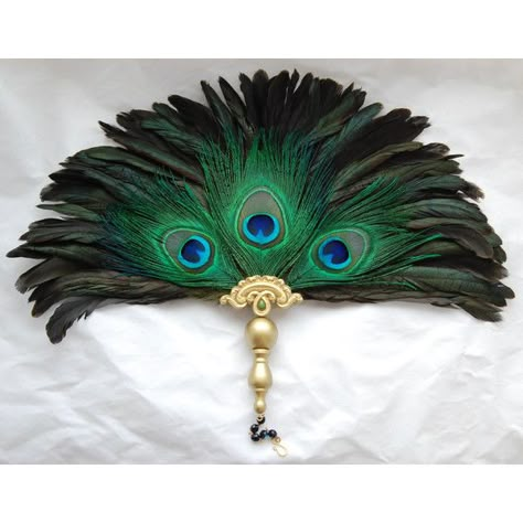 Fan Victorian, Victorian Fan, Ostrich Feather Fan, Peacock Home Decor, Peacock Feather Art, Feather Fans, Antique Fans, Rooster Feathers, Peacock Decor