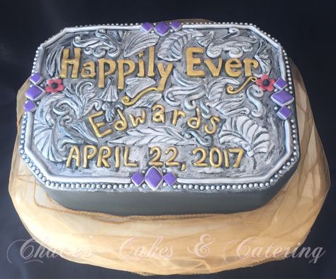 Belt Buckle Cake, Buckle Cake, Vowel Renewal, Senior Stuff, Horse Party, 16 Birthday, Cowboy Party, Cowboy Up, S Cake