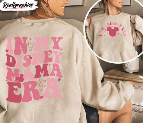 Limited In My Disney Mama Era Shirt, Must Have Mickey Mom Long Sleeve Tee Tops Check more at https://www.reallgraphics.com/product/limited-in-my-disney-mama-era-shirt-must-have-mickey-mom-long-sleeve-tee-tops Disney Mom Shirt, Disney Eras, In My Era, Disney Mom, Mom Era, Disney Nails, Disney Shirts, T Shirt Ideas, Mom Shirt