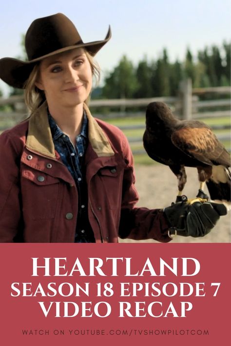 In this video recap of Heartland episode 1807 you will hear about Amy working with a unique client, while she and Nathan had to confront some difficult truths about their relationship. Meanwhile, Katie’s secret finally caught up to her, and Lou faced the shock of discovering it. All the while, Tim was presented with an exciting new opportunity, and Jack was shocked by his friend’s illness. Heartland Episodes, Watch Heartland, Heartland Seasons, Heartland Tv Show, Heartland Tv, On Air, Heartland, New Opportunities, Movies Showing