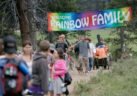 Rainbow Family Gatherings, Rainbow Gathering, Hippie Commune, Rainbow People, Fantasy Music, Rainbow Family, Rainbow Warrior, Ocala Florida, Rainbow Style