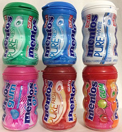 Gum Collection, Mentos Gum, Chocolate Candy Brands, Gum Flavors, Sweet Mint, Healthy Skin Tips, Dream Gift, Red Fruit, Chewing Gum