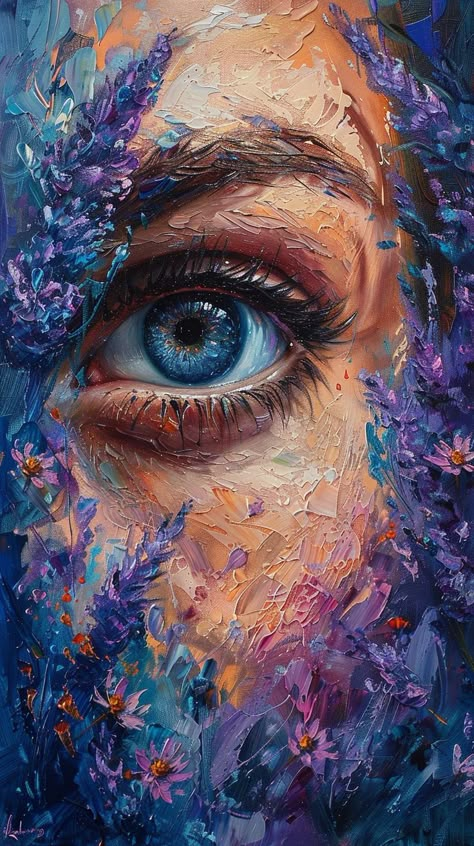 Eye Painting, A Level Art, Gcse Art, Art Inspiration Painting, Painting Inspo, Abstract Portrait, Eye Art, Street Artists, Surreal Art