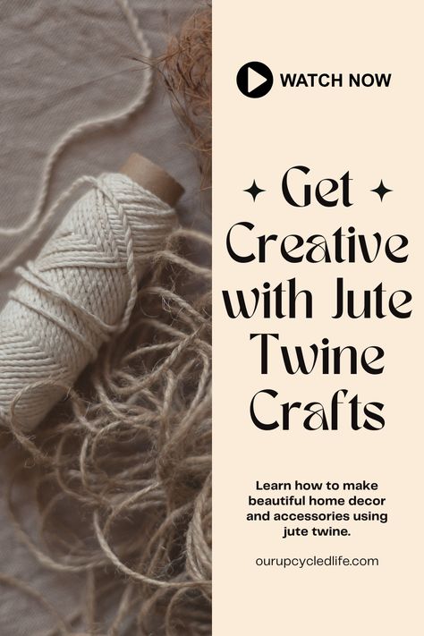 Spruce up your home without spending too much! Try these 5 Dollar Store Jute Twine DIYs for cool home decor. From neat wall hangings to fancy vase decorations, these projects are easy and won't cost a lot. Get ready to make your home stylish on a budget! Fancy Vase, Jute Twine Crafts, Vase Decorations, Twine Balls, Twine Crafts, Decorate On A Budget, Cool Home Decor, 5 Dollar, String Crafts