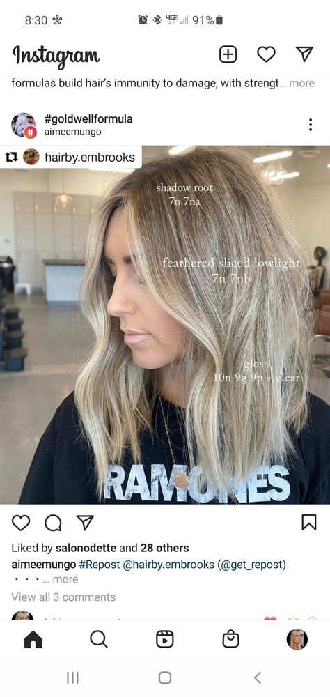 Highlight Formulas Blonde Hair, Best Root Tap Formula, Blonde Balayage Shades Eq Formula, Level 7 Dimensional Blonde, Blonde Root Smudge Formula, Bad Baylage Hair, Short Blonde Hair With Root Melt, Root Formula Shades Eq, Bright Blonde Toner Shades Eq