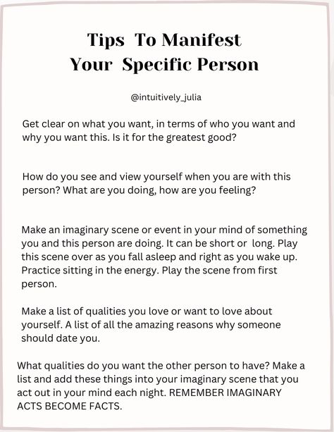 How to use Law of Assumption to manifest your specific person into your life. Law Of Assumption Specific Person, How To Manifest A Specific Person, Manifesting Specific Person, Manifest Specific Person, Spiritual Advice, Sweet Reminders, Manifestation Spells, Law Of Assumption, Laws Of Life