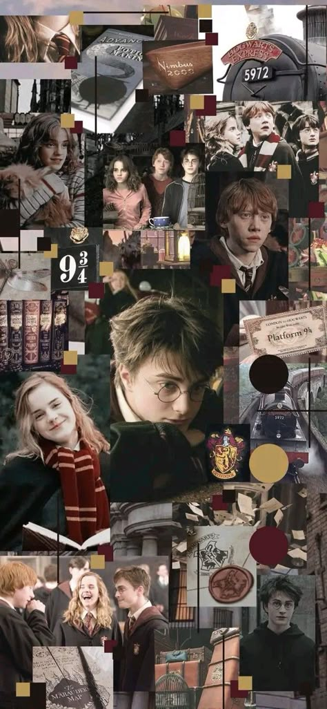 Aesthetic Harry Potter Wallpaper, Backgrounds Harry Potter, Harry Potter Lock Screen, Harry Potter Trio, Letter From Hogwarts, Harry Hermione Ron, Tiktok Wallpaper, Aesthetic Harry Potter, Gryffindor Aesthetic