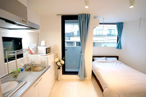 Japan Tiny Apartment, Micro Apartment Japan, Tiny Apartment Japan, Microapartments Japan, Japan Studio Apartment, Japan Small Apartment, Japanese Tiny Apartment, Japan Apartment Interior, Japanese Small Apartment