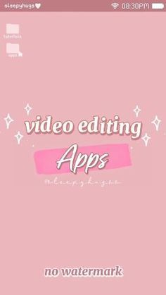 Vlog Video Editing Apps, Vlogging Aesthetic Wallpaper, Good Editing Apps For Videos, Which App Is Best For Editing Videos, Best App To Edit Videos, App To Edit Video, Cute Editing Apps, How To Become A Video Editor, Best Free Video Editing Apps