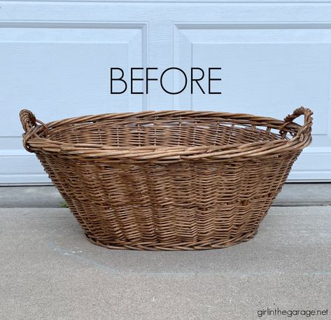 What To Do With Baskets Ideas, Diy Large Basket, Oval Basket Decor Ideas, Old Baskets Ideas Decorative, Ideas For Baskets Decorating, Diy Basket Decor Ideas, Wicker Baskets Decoration, Using Baskets For Storage, Painting Baskets Ideas