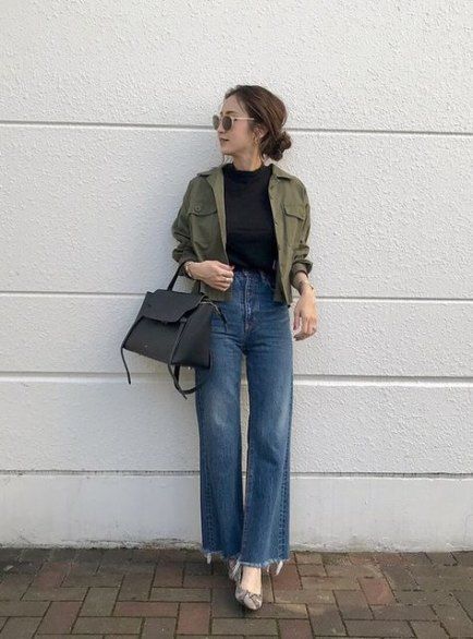 Mode Ulzzang, Casual College Outfits, Casual Day Outfits, Outfit Trends, Women's Casual Style, Winter Mode, 가을 패션, Casual Style Outfits, Womens Casual Outfits