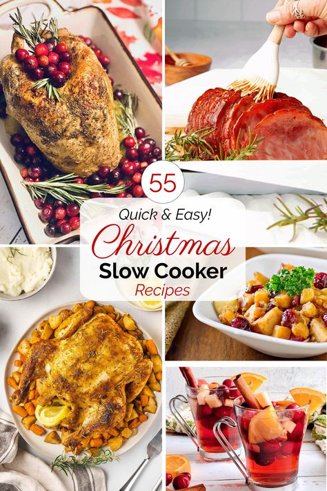 Crock Pot Dinner Party Recipes, Slow Cooker Copycat Recipes, Easy Holiday Crockpot Recipes, The Best Slow Cooker Recipes, Christmas Eve Crockpot Dinner, Christmas Eve Dinner Ideas Crock Pot, Easy Crockpot Christmas Dinner, Crockpot Christmas Dinner Ideas, Easy Christmas Dinner Ideas Crock Pots