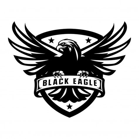 Black eagle mascot logo Premium Vector | Premium Vector #Freepik #vector #logo #template #cartoon #bird Eagles Logo Design, Contract Aesthetic, Black Eagle Logo, Eagle Vector Logo, Eagle Logos, Eagle Icon, Typo Logo Design, Mascot Logos, Marriage Contract