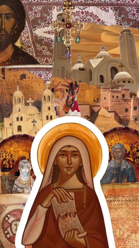 She’s a North African Christian 🐪📿💒 #northafrica #copt #coptic #orthodox #christian #aesthetic #christiangirl #africa #christianity #catholic #catholicism #african Beauty Of Christianity, Orthodox Aesthetic, Christian Iconography, Coptic Art, Christian Photos, Orthodox Christianity, The Savior, Believe In God, Religious Art