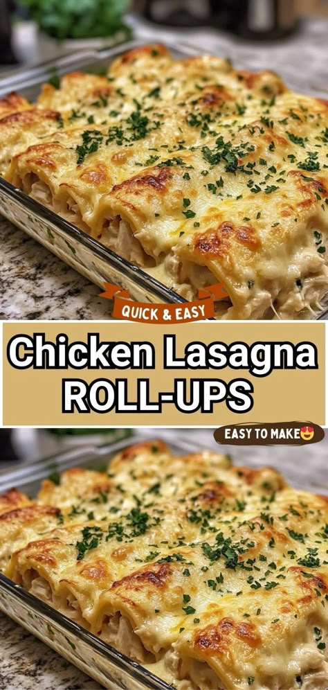 Garlic Parmesan Chicken Lasagna Roll-Ups – A Cheesy Twist on Comfort - Amber's Kitchen Chronicles Chicken Ricotta, Lasagna Rolls Recipe, Chicken Lasagna Rolls, Traditional Lasagna, Lasagna Rollups, Lasagna Roll, Friends Always, Lasagna Noodles, Chicken Lasagna