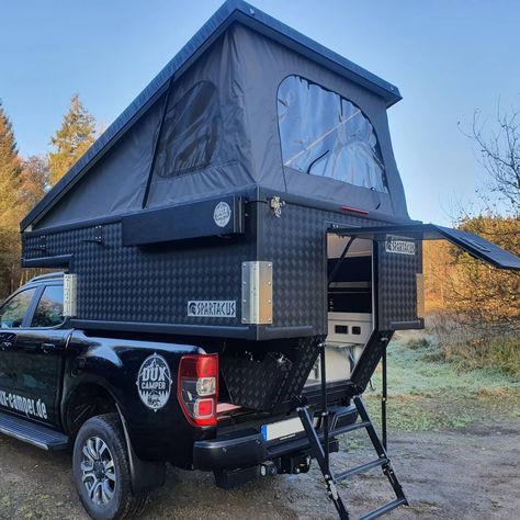 Pickup Canopy, Short Bed Truck Camper, Pickup Camping, Small Camping Trailer, Defender Camper, Camper Build, Diy Camper Trailer, Truck Bed Camping, Pickup Camper