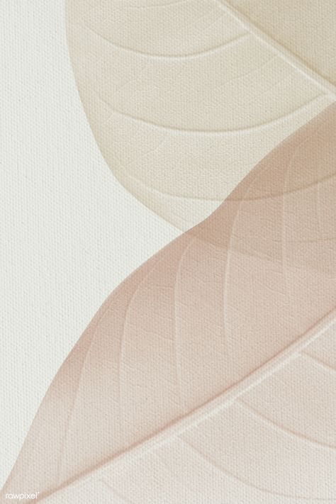 Closeup of beige leaves texture design resource | premium image by rawpixel.com / Adj Pastel Leaves, Leaves Texture, Beige Instagram, Leaf Texture, Beige Wallpaper, Contemporary Minimalist, Deco Floral, Minimalist Wallpaper, Beige Aesthetic