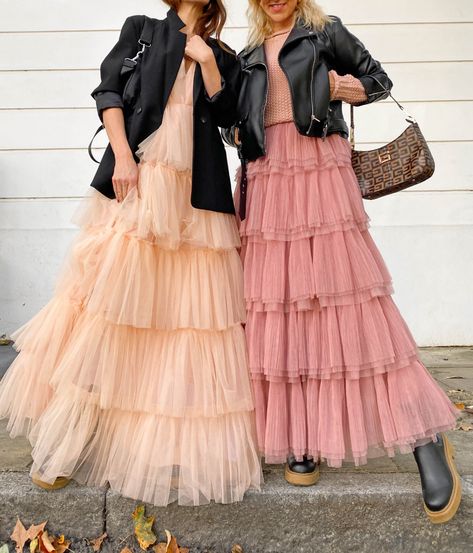 Tulle Dress Layered, Layered Tiered Dress, Tiered Tulle Dress, Layered Tulle Dress, Tulle Skirts Outfit, Ruffle Long Dress, Tiered Tulle Skirt, Summer Dresses 2023, Cultural Fashion