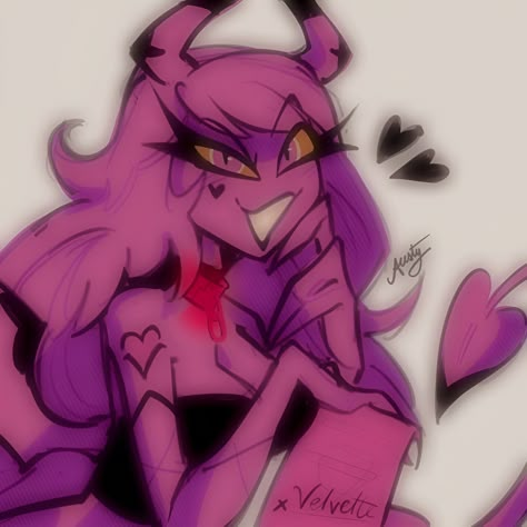 Hazbin Hotel Helluva Boss Fanart Verosika Mayday & Velvette Verosika x Velvette matching icons aesthetic pfp edit art by @/Austrinee Verosika Mayday Matching Pfp, Verosica Mayday Fanart, Helluva Matching Pfp, Verosika And Velvette, Mrs Mayberry And Martha Helluva Boss, Helluva Boss Martha X Mayberry, Verosika Mayday And Velvette, Helluva Boss Verosika Mayday Fanart, Verosika Mayday X Velvet