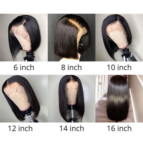 Human Hair wigs Bob Wig SKU: 605373291008W Inbox for #sample #wholesale Types Of Bangs, Real Wigs, Straight Bob Hairstyles, Frontal Wig Hairstyles, Bob Lace Front Wigs, Natural Human Hair, Hair Bob, Human Hair Lace Wigs, Lace Hair