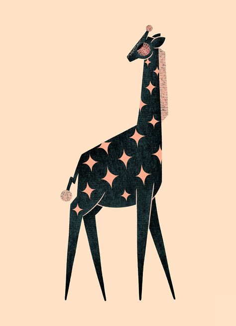 The Guardians of your Dreams on Behance Tiny Canvas, Animal Logos, Animals Design, The Giraffe, Animals Art, The Guardians, Business Idea, Animal Prints, Graphic Design Typography