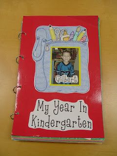 Kindergarten Memories, Preschool Scrapbook, Preschool Memory Book, Preschool Portfolio, Memory Book Kindergarten, Tk Classroom, Crafts By Month, Kindergarten Portfolio, Creative Teaching Press