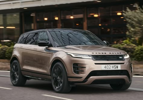 2024 RANGE ROVER EVOQUE - INEAX MOTORS Brown Range Rover, 2024 Range Rover, New Range Rover Evoque, Best Compact Suv, Suv Luxury, Luxury Cars Range Rover, Luxury Crossovers, Suv For Sale, Compact Suv