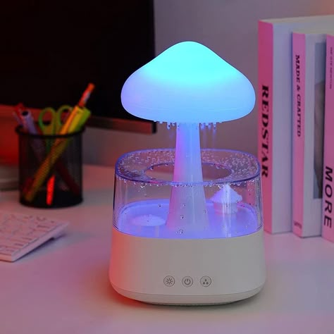 Aromatherapy Humidifier, Water Drip, Rain Cloud, Clouds Design, Rain Clouds, Air Humidifier, Cute Room, Moisturizer For Dry Skin, Aroma Diffuser