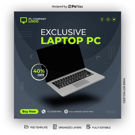 Gaming Laptop Social Media Design, Laptop Instagram Post, Laptop Banner Design, Laptop Flyer Design, Laptop Sales Flyer Design, Laptop Advertising Design, Laptop Poster Design Ideas, Laptop Ads Design, Creative Instagram Post Design Ideas