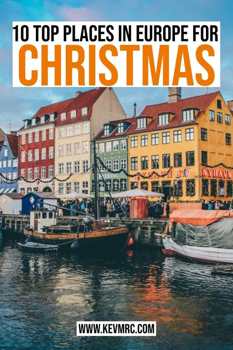 Looking for a place to go to enjoy the most magical Christmas vibe? Here are 10 cities in Europe you should visit at Christmas at least once in your lifetime! christmas vacation destinations | best christmas vacations | christmas vacation ideas | christmas travel destinations | europe christmas travel Best Christmas Vacation Destinations, Places To Go For Christmas, Christmas Vacation Ideas, Christmas Europe, Christmas Trips, Best Christmas Destinations, Christmas Vacation Destinations, Best Christmas Vacations, Europe Christmas