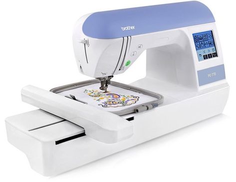 How to get started with Machine Embroidery-Brother PE770 Embroidery Machine Reviews, Embroidering Machine, Brother Sewing Machine, Best Embroidery Machine, Machine Embroidery Tutorials, Brother Embroidery Machine, Brother Sewing Machines, Sewing Machine Embroidery, Brother Embroidery