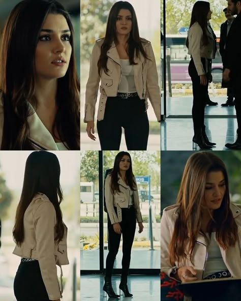 Hande Erçel Outfits In Halka, Hande Ercel Halka, Mujde Akay Outfits, Eda Yildiz Winter Outfits, Eda Yildiz Outfits Dress, Eda Yildiz Outfits Winter, Hande Erçel Style Outfits, Hande Ercel Outfit, Hande Style