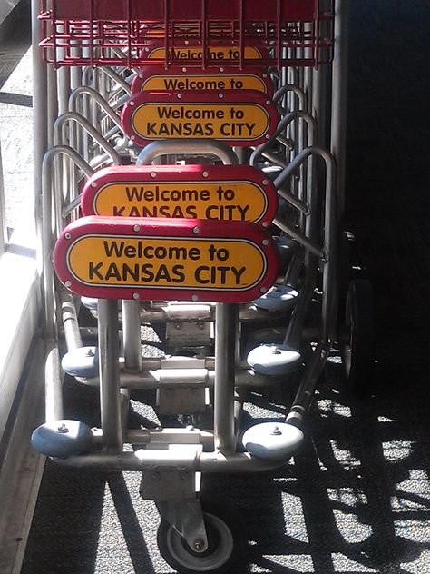 The carts at Kansas City Int'l Airport Kansas City Airport, Airport City, Kansas City, Kansas, Quick Saves