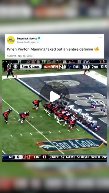 SnapBack Sports on Instagram Peyton Manning, December 23, Nfl Football, Nfl, Football, Sports, Instagram, American Football