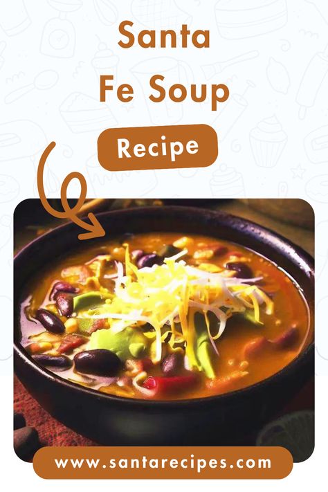 If you're craving a flavorful and satisfying soup that captures the essence of Southwest cuisine then this Santa Fe Soup recipe is just what you need.
#SantaFeSoup #Recipe Santa Fe Soup Crockpot, Sante Fe Soup Recipes, Santa Fe Soup Recipe, Sante Fe Soup, Southwest Soup, Santa Fe Soup, 7 Can Soup, Popular Side Dishes, Fresh Guacamole