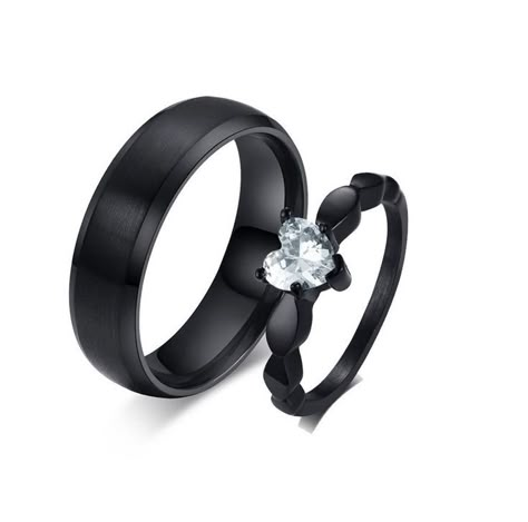 Black Promise Rings, Relationship Rings, Numbers Roman, Matching Promise Rings, Cute Promise Rings, Matching Couple Rings, Promise Rings For Him, Rings For Couples, Roman Numbers