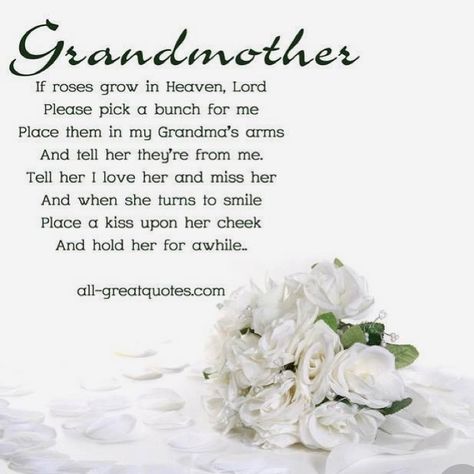 Grandma Birthday Quotes, Grandma Poem, Memorial Day Quotes, Happy Birthday In Heaven, Happy Birthday Grandma, Grandmother Quotes, Loved One In Heaven, Grandma Quotes, Sympathy Quotes