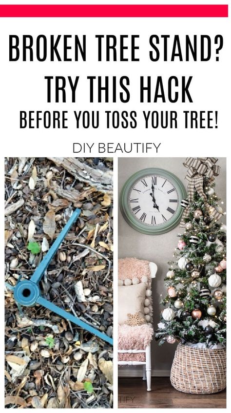 Diy Artificial Tree Stand, Fake Christmas Tree Hacks, Christmas Tree Holder Ideas, Diy Christmas Tree Stand For Fake Tree, Tree Holder Ideas, Artificial Christmas Tree Stand Diy, Raised Christmas Tree Stand Ideas, Diy Tree Stand, Christmas Tree Stand Ideas