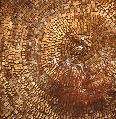 suchasensualdestroyer:  Mosaic. Gold Aesthetic, Disco Balls, Art Brut, Sell Gold, Dragon Age, Greek Mythology, Mosaic Art, Textures Patterns, Art Nouveau