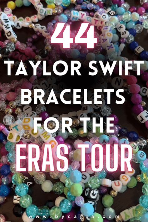 pin-taylor-swift-bracelets Taylor Swift Eras Your Bracelet Ideas, Best Taylor Swift Bracelets, Taylor Swift Eras Friendship Bracelet Ideas, Swifty Bracelet Idea, Ideas For Taylor Swift Bracelets, T Swift Bracelet Ideas, Birthday Friendship Bracelet, Taylor Bracelets Ideas, Swiftly Bracelet Ideas