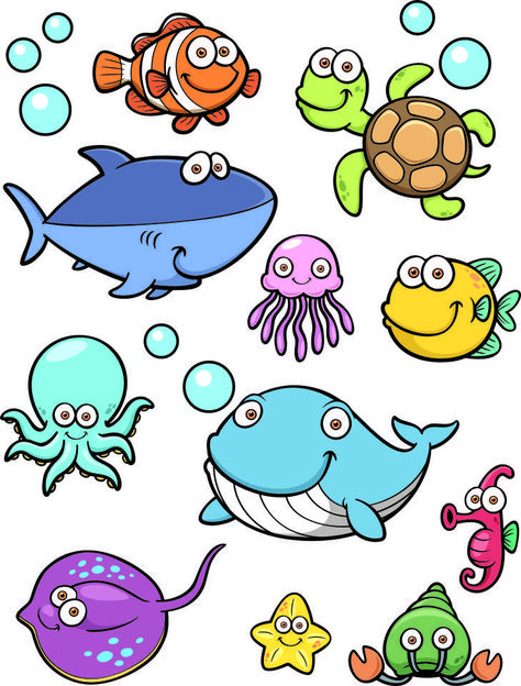 Under The Sea Printable Free Printable Fish Pictures, Printable Fish Pictures, Fish Printables Free, Shells Coloring Pages, Under The Sea Coloring Pages, Under The Sea Drawings, Sea Coloring Pages, Under The Sea Pictures, Fishes In The Sea