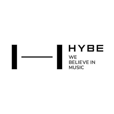 kpop fame dr hybe editing logo Hybe Logo Icon, Hybe Entertainment Logo, Bighit Entertainment Logo, Hype Labels Entertainment, Hybe Labels Logo, Entertainment Logo Design Ideas, Kpop Agency Logo, Bighit Logo, Kq Entertainment Logo