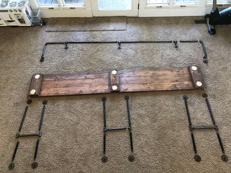 Bar Table Behind Couch, Bar Behind Couch, Diy Bar Table, Make A Couch, Bar Table Diy, Wood Bar Top, Table Behind Couch, Diy Console, Behind Couch