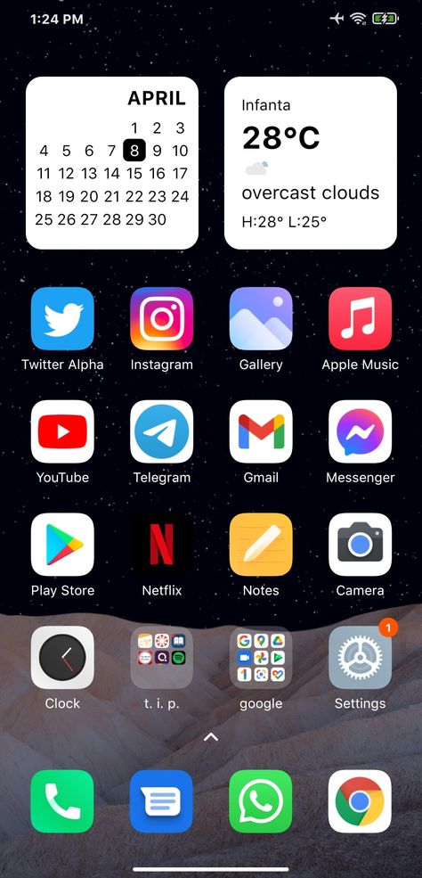 Realme Home Screen Layout, Android Screen Layout, Phone Home Screen Ideas Android, Android Phone Setup, Home Screen Setup Android, Home Screen Layout Android, Home Setup Ideas, Android Organization Apps, Android Phone Home Screen